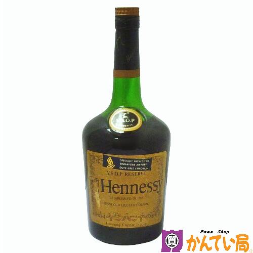 【未開栓】Hennessy ヘネシー VSOP リザーブ 1000ml 1Litre コニャック ブランデー フランス 旧ラベル 洋酒 アルコール 古酒 V.S.O.P RESERVE COGNAC 質屋 かんてい局 金沢バイパス店 B24-186