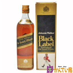 【未開栓】Johnnie Walker　ジョニーウォーカー　ブラックラベル　エクストラスペシャル　750ml　43%　オールド スコッチ ウイスキー　スコットランド　コールドベック　金キャップ　黒　ジョニ黒　洋酒　古酒　BLACK LABEL　　質屋 かんてい局 金沢バイパス店　B24-360