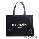 【USED-BC】BALMAIN バルマン BN1FF810TPAC B-Army 42 モノグラムキャンバス&スムースレザー トートバッグ ハンドバッグ B4...