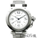 【中古】CARTIER カルティエ W31044M7 2475 パシャC ビッグデイト グランドデイト 白文字盤 ホワイト文字盤 白 自動巻き ボーイズ メンズ・レディース 腕時計