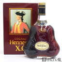 【未開栓】Hennessy XO　COGNAC　ヘネシー XO　金キャップ　クリアボトル　700ml　40％　ブランデー　コニャック　箱つき　久安店　A23-539H