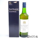 【未開栓】Royal Household　ロイヤルハウスホールド　Scotch　Whisky　スコッチ　ウイスキー　750ml　43％　箱付き　質屋 かんてい局金沢久安店　A23-684H