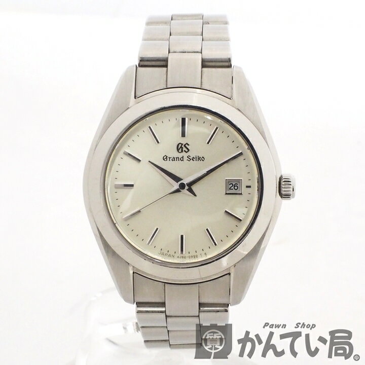 セイコー グランドセイコー 腕時計（レディース） 【USED-B】GRAND SEIKO グランドセイコー　STGF265（4J52-0AB0） ヘリテージコレクション　レディース腕時計　クォーツ　デイト　シルバー　内外箱・取説・コマ・ギャラつき　久安店　A24-382H