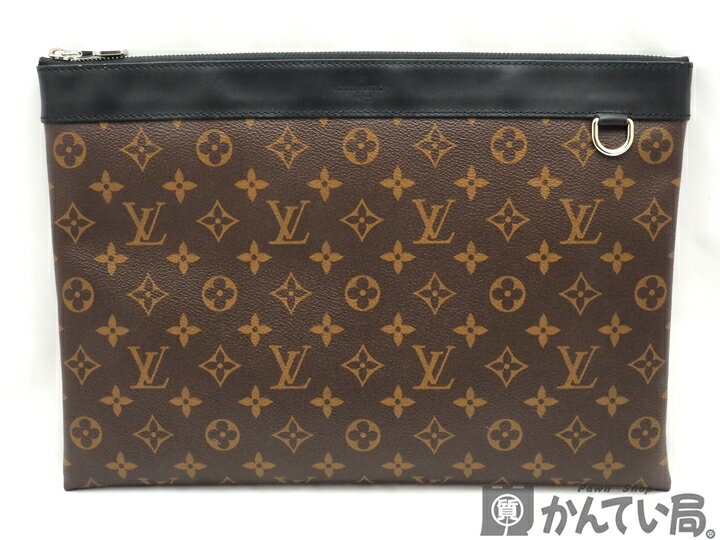 【USED-A】LOUIS VUITTON　ルイヴィトン　M69411　ポシェット ディスカバリー　セカンドバック　クラッチバッグ　モノグラム マカサー　久安店　A23-3000H