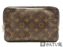 【USED-B】LOUIS VUITTON　ルイ ヴィトン　M47524　トゥルーストワレット23　ポーチ　モノグラム　保存袋付き　質屋　かんてい局金沢久安店　22-2412H