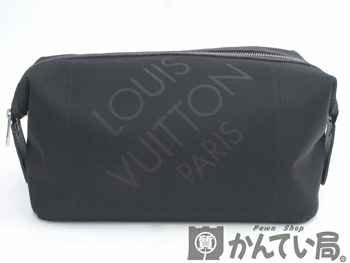 【USED-B】LOUIS VUITTON　ルイ ヴィトン　M93091　トゥルース アルバトロス　ポーチ　トラベル　セカンドバッグ　コスメ　ダミエ ジェアン　ノワール　久安店　A23-2833H