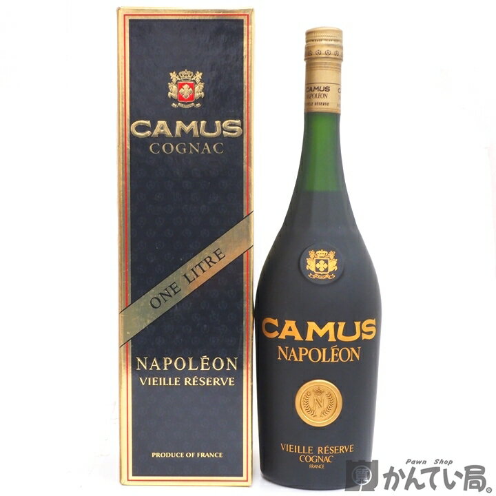 【未開栓】カミュ ナポレオン ヴィエイユリザーブ CAMUS NAPOLEON VIEILLE RESERVE 1000ml コニャック ブランデー 古酒 久安 A23-3132H