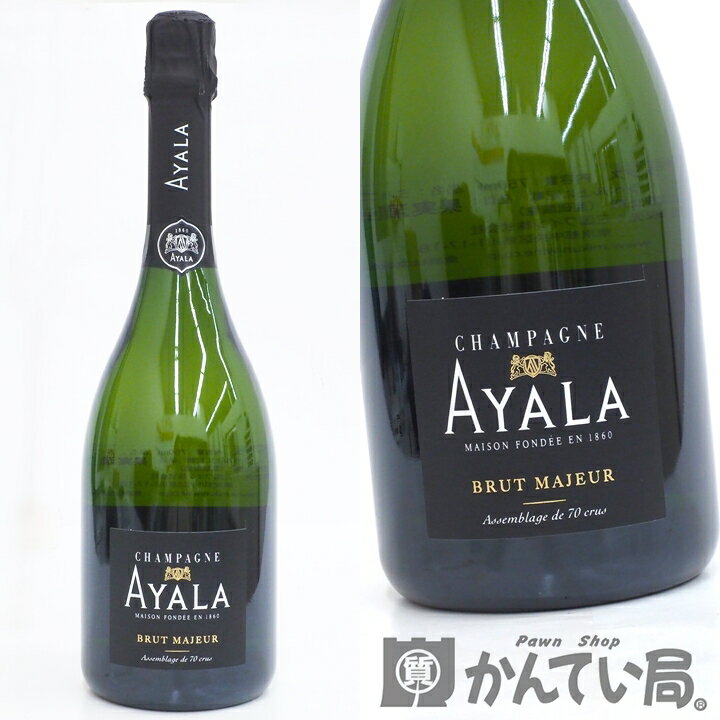 【未開栓】AYALA　アヤラ　BRUT MAJEUR　ブリュット マジュール　750ml　12％　シャンパーニュ　シャンパン 　久安店　A24-30H