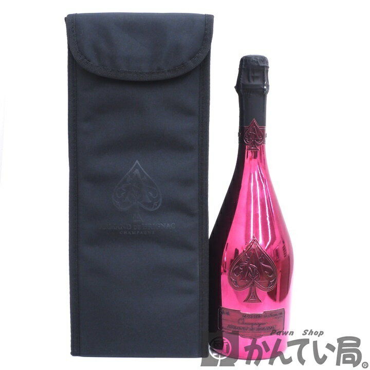 【未開栓】ARMAND DE BRIGNAC　DEMI-SEC　アルマンド ブリニャック　ドゥミセック　レッド　750ml　12.5%　箱つき　シャンパン　質屋 かんてい局金沢久安店　A22-493H