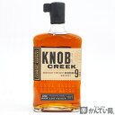 【未開栓】KNOB CREEK　ノブ クリーク　9年　スモールバッチ　750ml　50％　クラフトバーボン　ウイスキー　久安　A23-2339H