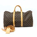 【USED-A】LOUIS VUITTON ルイ ヴィトン M41416 キーポル バンドリエール50 2WAY ボストンバッグ ショルダーバッグ モノグラム ...