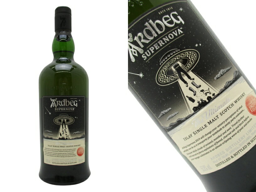 【未開栓】ARdbeg SUPER NOVA　アードベッグ スーパーノヴァ 2019　700ml　53.8％　スコッチ　ウィスキー　質屋 かんてい局金沢久安店　21-1905H