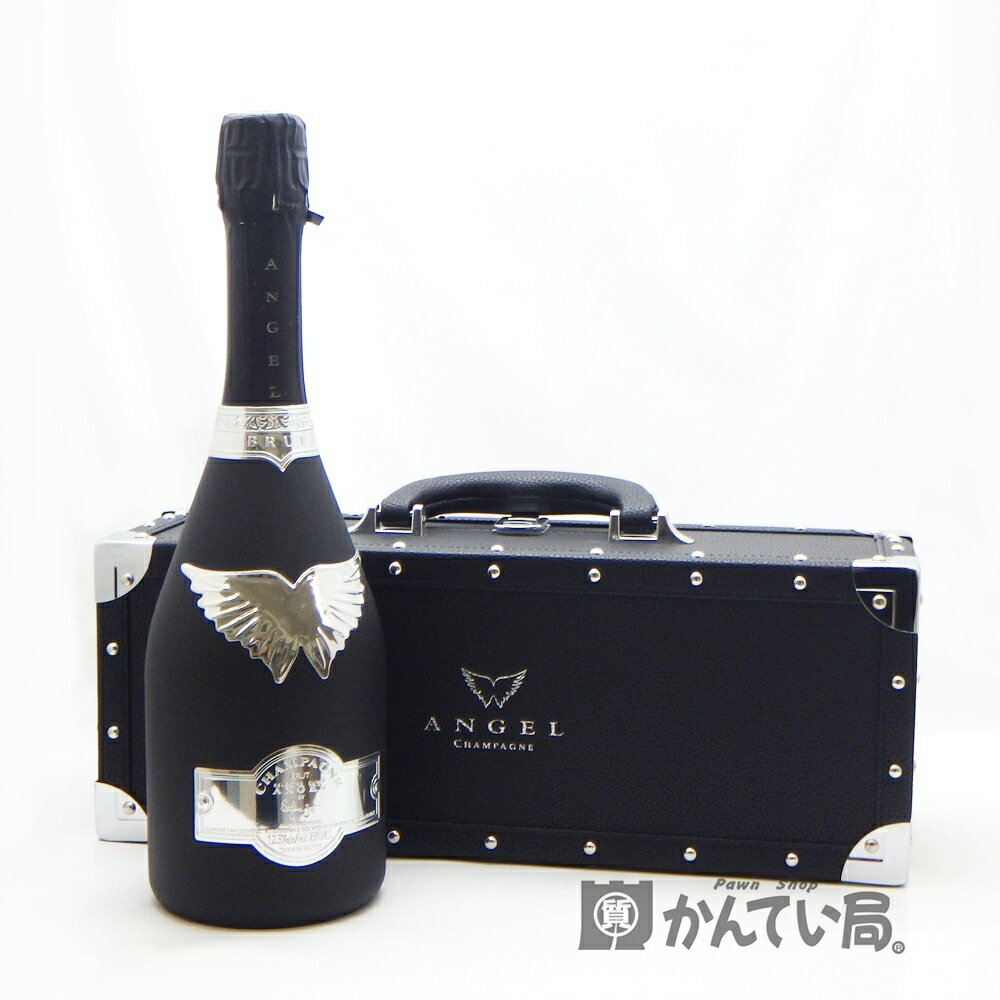 【未開栓】エンジェル シャンパン NV ブリュット ブラック ANGEL CHAMPAGNE NV BRUT BLACK 750ml 12.5% ケース付き 久安店 A25-438