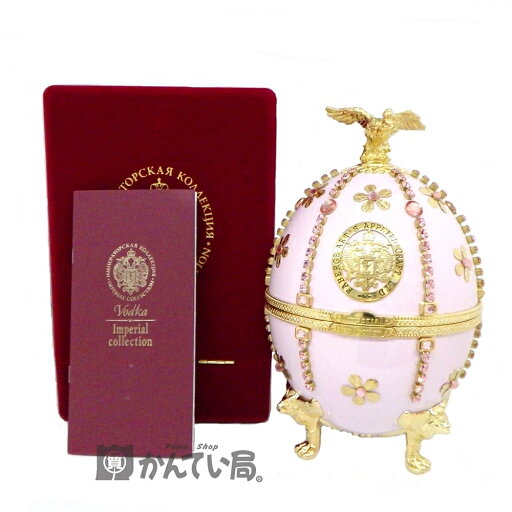 【未開栓】Imperial Collection Vodka PINK FLOWERS ラドガ インペリアル コレクション イースター エッグ ピンクフラワーズ ウォッカ ラトビア産 スピリッツ 700ml 40% 内外箱・冊子 久安店 A25-1743 【未開栓】Imperial Collection Vodka PINK FLOWERS ラドガ インペリアル コレクション イースター エッグ ピンクフラワーズ ウォッカ ラトビア産 スピリッツ 700ml 40% 内外箱・冊子 久安店 A25-1743
