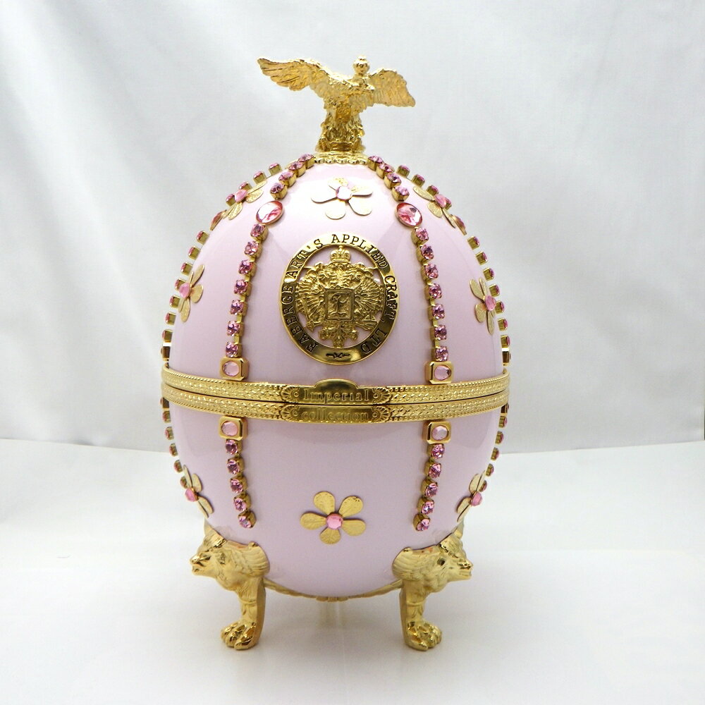 【未開栓】Imperial Collection　Vodka　PINK FLOWERS　ラドガ インペリアル コレクション イースター エッグ　ピンクフラワーズ　ウォッカ　ラトビア産　スピリッツ　700ml　40%　内外箱・冊子　久安店　A25-1743