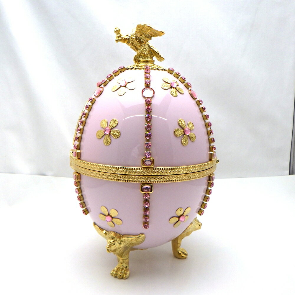 【未開栓】Imperial Collection　Vodka　PINK FLOWERS　ラドガ インペリアル コレクション イースター エッグ　ピンクフラワーズ　ウォッカ　ラトビア産　スピリッツ　700ml　40%　内外箱・冊子　久安店　A25-1743