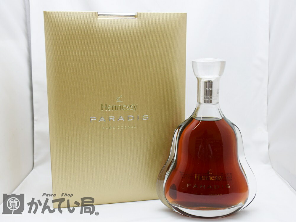 【未開栓】Hennessy　PARADIS　ヘネシー パラディ　700ml　40％　ブランデー　コニャック　化粧箱付き　質屋　かんてい局金沢久安店　21-3254h