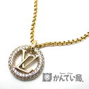 【USED-AB】LOUIS VUITTON ルイヴィトン M00759 ネックレス ルイーズ バイ ナイト ゴールド ペンダント 箱・保存袋つき 久安店 A24-2172