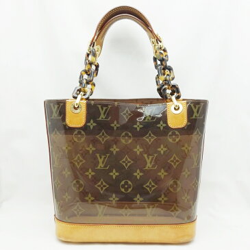 【USED-B】LOUIS VUITTON　ルイ ヴィトン　M92502　カバ アンブルPM　モノグラムビニール　ハンドバッグ　チェーンバッグ　ビニール×ヌメ革　クリアブラウン系　質屋かんてい局　金沢久安店　22-2110H