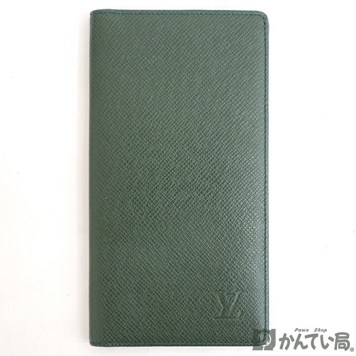 ルイヴィトン エピ財布（メンズ） 【USED-B】LOUIS VUITTON　ルイ ヴィトン　M30394　ポルト バルール カルト クレディ　二つ折り長財布　タイガ　エピセア　グリーン　レザー　札入れ　カード入れ　久安店　A24-599H