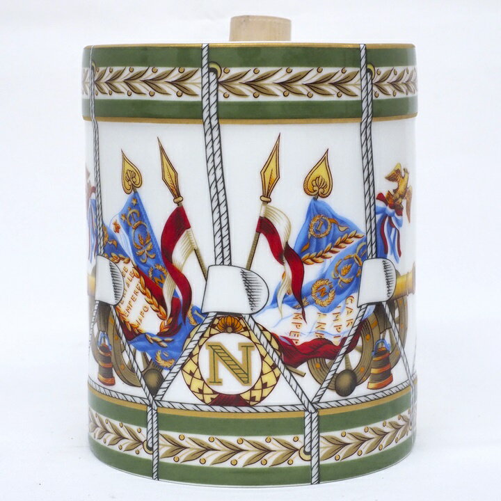 CAMUS 　カミュ　NAPOLEON　ナポレオン　ドラム型　陶器ボトル　約1251g　ブランデー　COGNAC　コニャック　フランス　洋酒　古酒　B25-1081