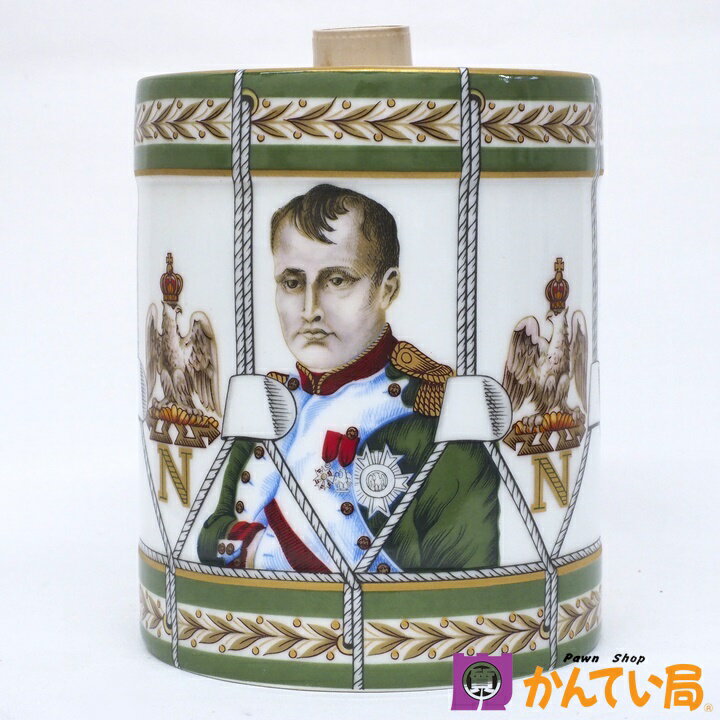 CAMUS カミュ NAPOLEON ナポレオン ドラム型 陶器ボトル 約1251g ブランデー COGNAC コニャック フランス 洋酒 古酒 B25-1081