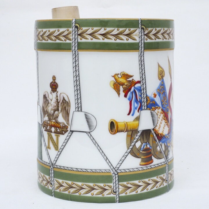 CAMUS 　カミュ　NAPOLEON　ナポレオン　ドラム型　陶器ボトル　約1251g　ブランデー　COGNAC　コニャック　フランス　洋酒　古酒　B25-1081