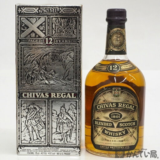 【未開栓】CHIVAS REGAL 1801 シーバスリーガル 12年 750ml 43% 特級 スコッチウイスキー ブレンデッド 箱つき 久安店 A25-1502H 【未開栓】CHIVAS REGAL 1801 シーバスリーガル 12年 750ml 43% 特級 スコッチウイスキー ブレンデッド 箱つき 久安店 A25-1502H