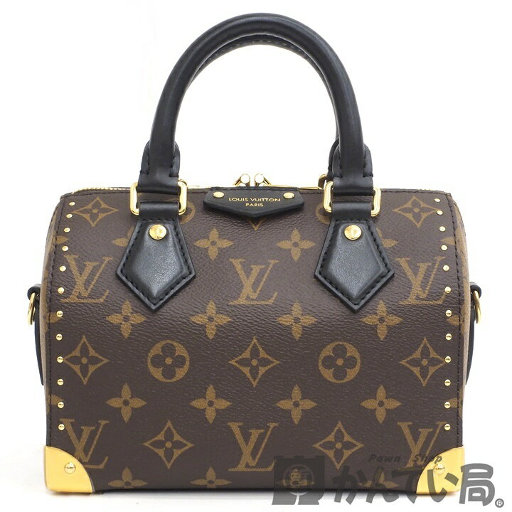 【特上品】【入手困難】LOUIS VUITTON ルイ ヴィトン M13146 スピーディ トランク 20 ハンドバッグ ショルダーバッグ クロスボディ モノグラムリバース 久安店 A25-195H