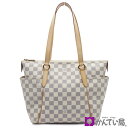 【中古】LOUIS VUITTON ルイ ヴィトン N41280 トータリーPM トートバッグ ダミエアズール ゴールド金具 PVC レザー レディース 中古 保存袋付き