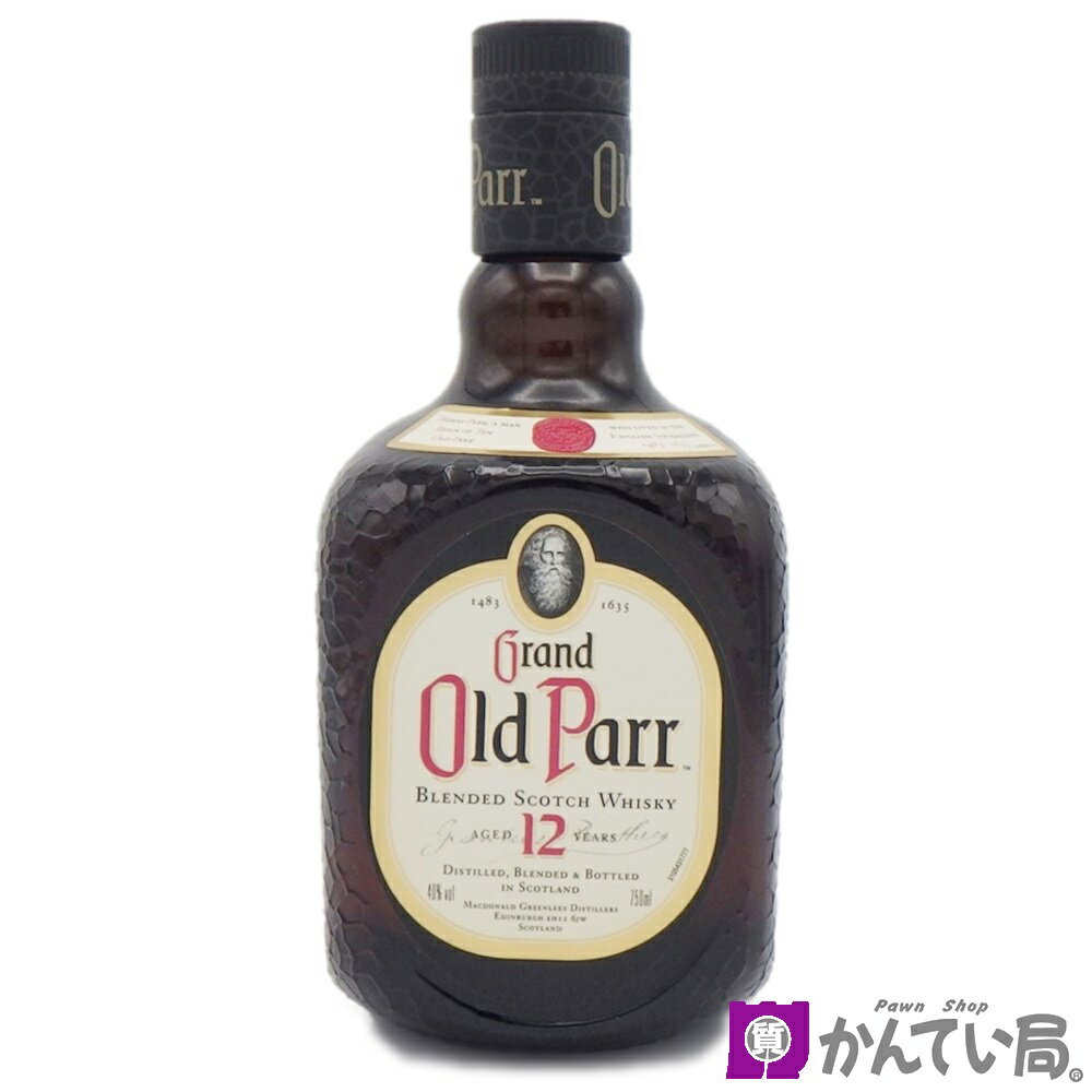 オールドパー　ウイスキー 【未開栓】ウィスキー グランド オールドパー 12年 750ml 40％ Old Parr 12 Years ブレンデッド スコッチ スコットランド お酒 洋酒