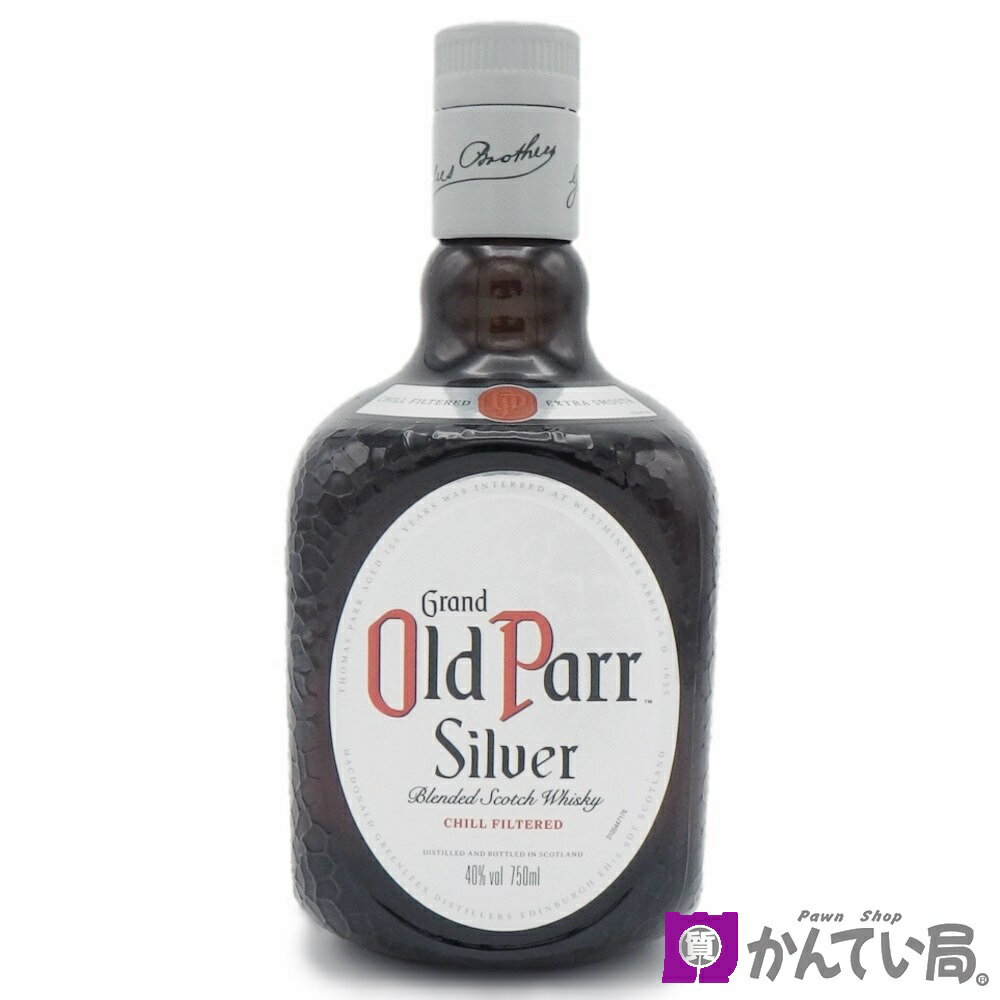 【未開栓】ウィスキー オールドパー シルバー 750ml 40％ Old Parr Silver ブレンデッド スコッチ スコットランド お酒　洋酒