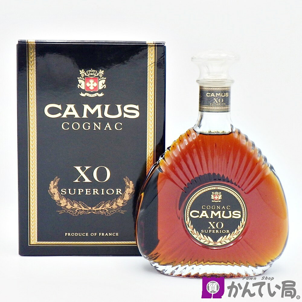 【未開栓】CAMUS カミュ XO SUPERIOR スペリオール スーペリア ハーフボトル 350ml 40% コニャック ブランデー 洋酒 古酒 箱付き