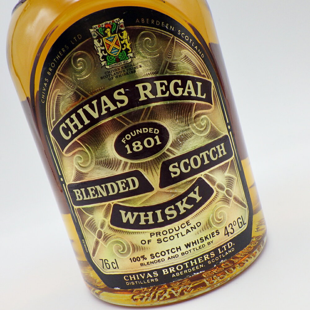 【未開栓】ウィスキー　シーバスリーガル　12年　760ml　43%　CHIVAS REGAL　スコッチ　ブレンデッド　お酒　洋酒　箱付き 3