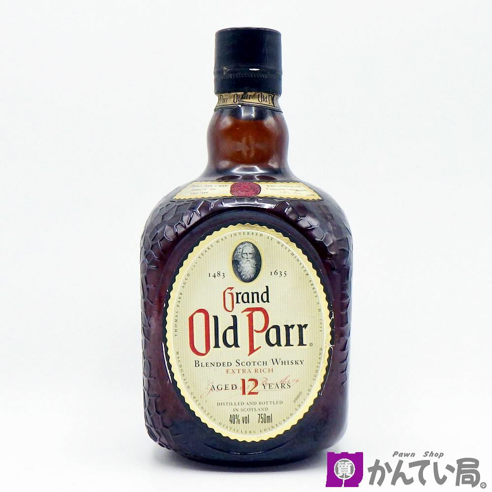 オールドパー　ウイスキー 【未開栓】ウィスキー グランド オールドパー 12年 750ml 40％ Old Parr 12 Years ブレンデッド スコッチ スコットランド お酒 洋酒