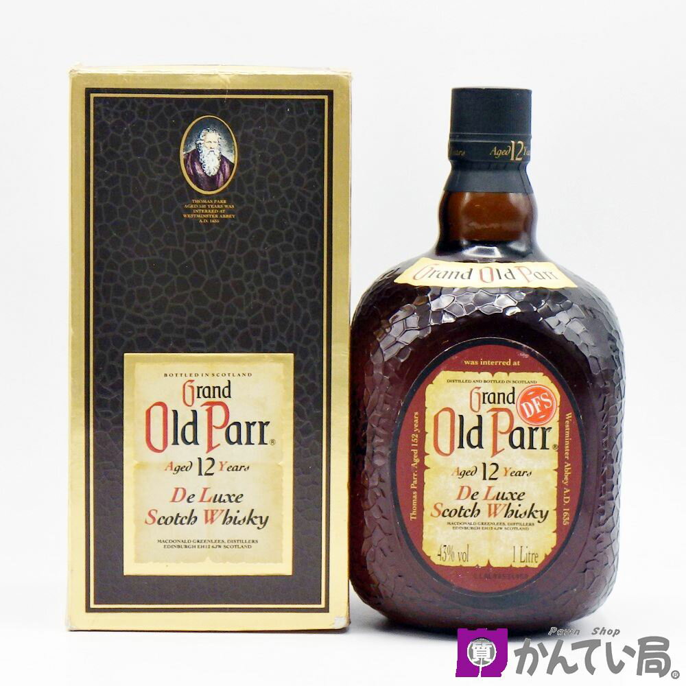 ̤ۥ ɥɥѡ 12ǯ ǥå 1000ml 1L 43% Grand Old Parr ֥ǥå ...