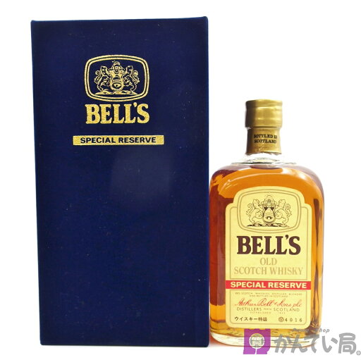 【未開栓】ウィスキー ベル スコッチ ウィスキー スペシャルリザーブ 750ml 43% BELL'S OLD SCOTCH WHISKY SPECIAL RESERVE ブレンデッド スコッチ 特級 お酒 古酒 箱付き