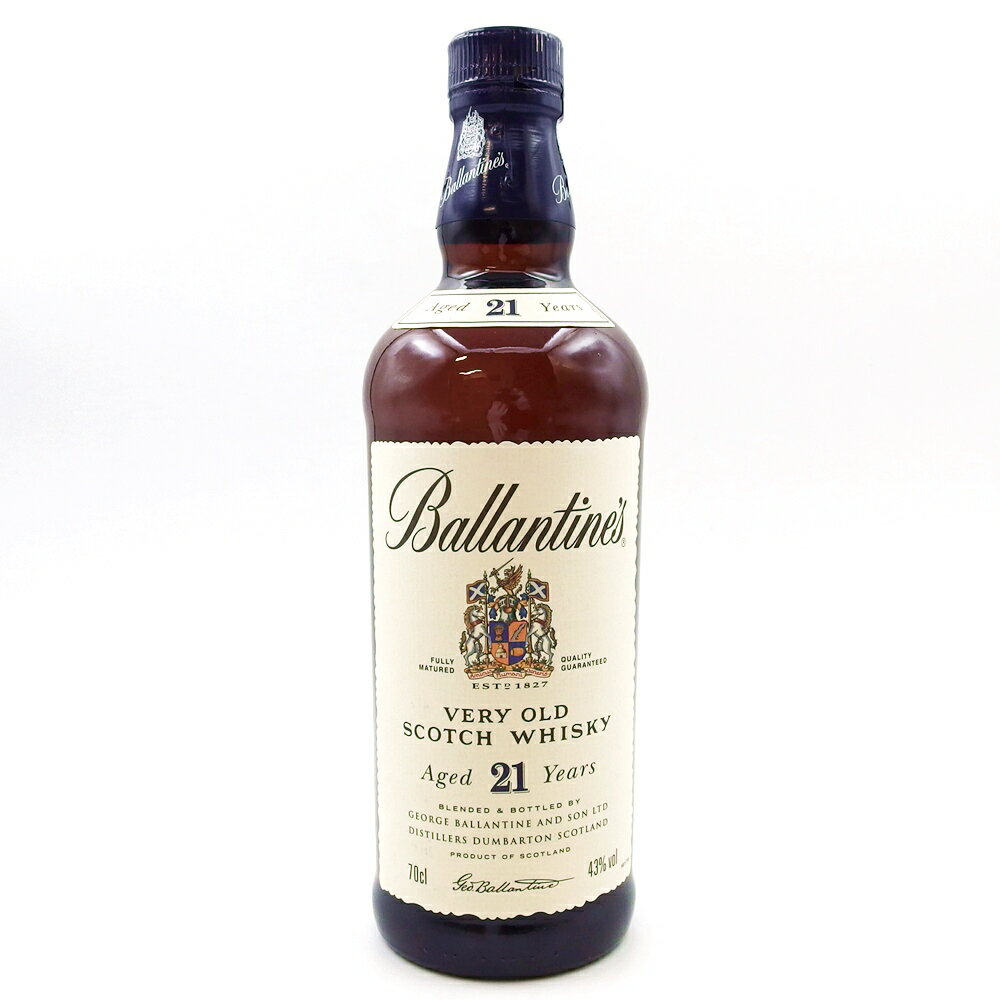 【未開栓】ウィスキー バランタイン21年 ベリーオールド 700ml 43% Ballantines SCOTCH WHISKY ブレンデッド スコッチ ヴィンテージ 洋酒 古酒 箱付き