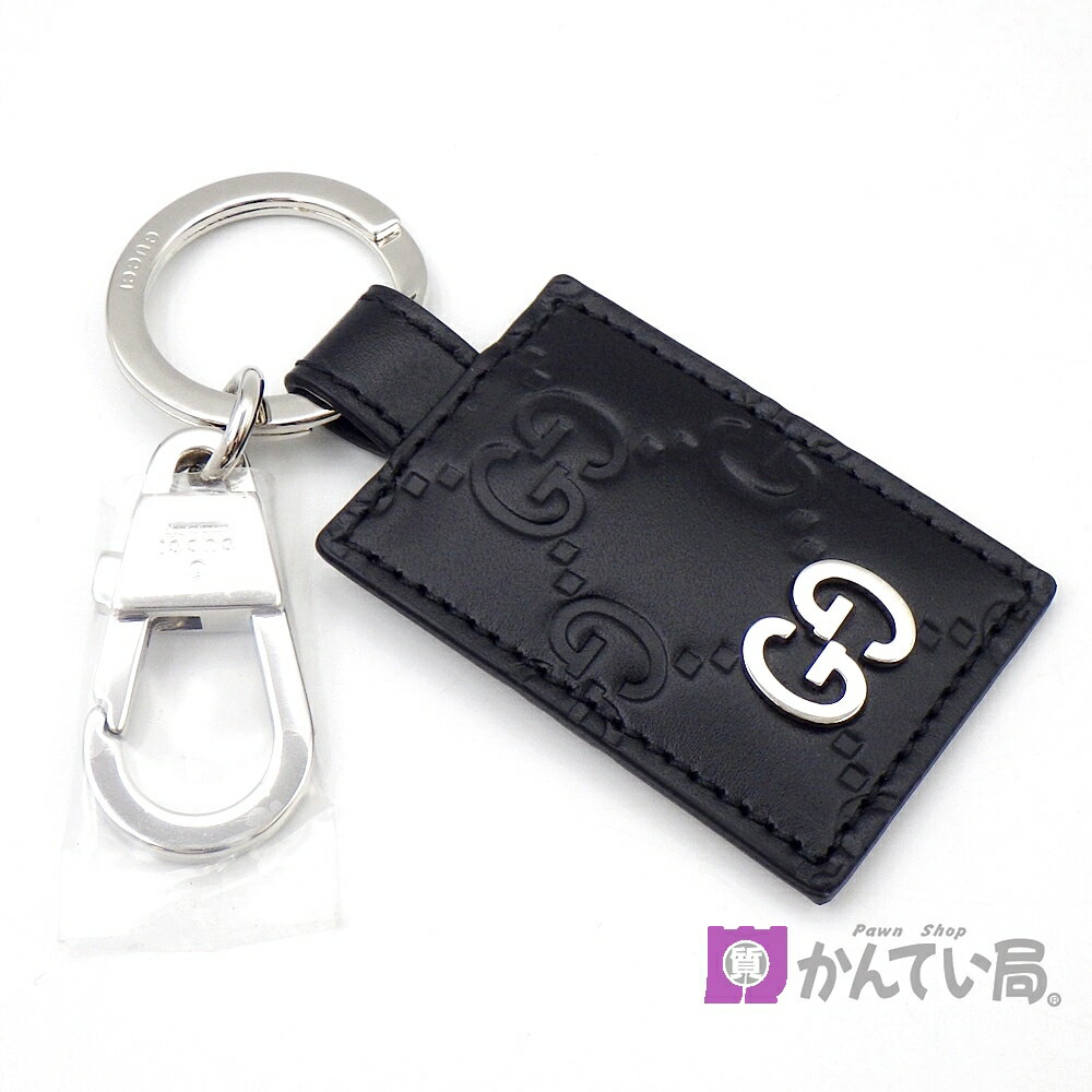 【美品】グッチ GUCCI キーホルダー キーリング シマ GG 箱付き 黒 楽天市場】グッチ シマ キーリングの通販