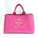 PRADA プラダ BN1872 カナパ トートバッグ ピンク【送料無料】【質屋かんてい局横浜港南店】中古品 used AB