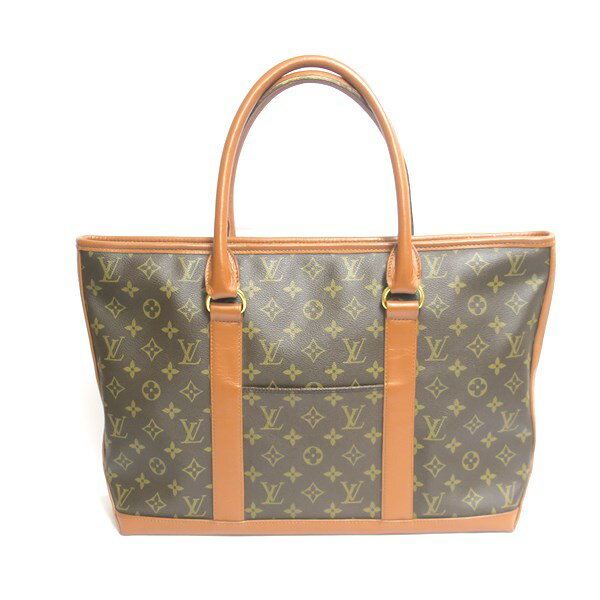 LOUIS VUITTON ルイヴィトン M42425 ウィークエンドPM モノグラム ヴィンテージ トートバッグ ビジネスバッグ中古品 used　AB