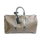 LOUIS VUITTON ルイヴィトン M56711 キーポル・バンドリエール45 モノグラムマカサー ボストンバッグ【代引不可】【送料無料】中古品 used AB