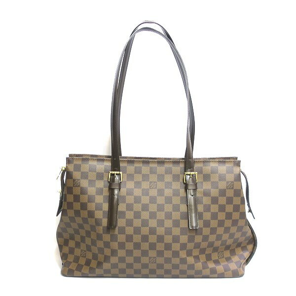 LOUIS VUITTON ルイヴィトン N51119 チェルシー ダミエ ショルダーバッグ トートバッグ【代引き不可】【送料無料】【質屋かんてい局横浜港南店】中古品 used AB