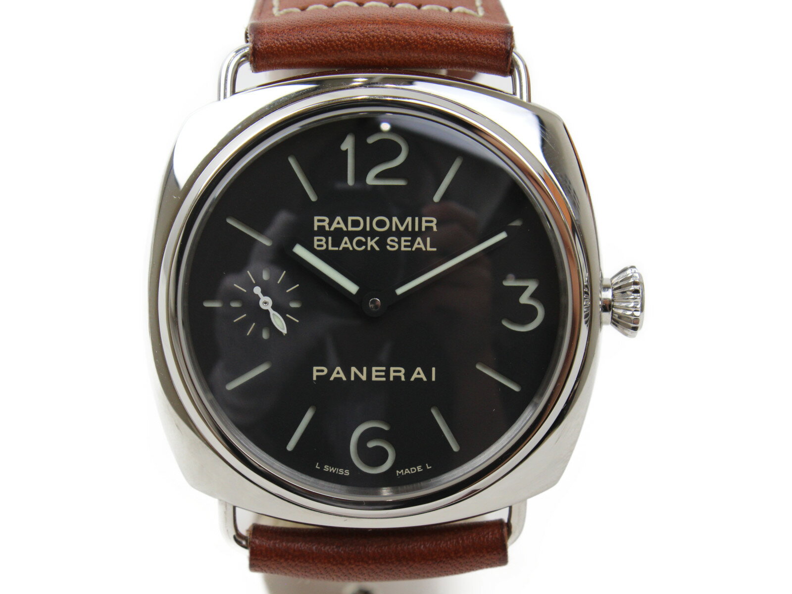 【生産終了】OFFICINE　PANERAI　オフィチーネ　パネライ　ラジオミール　ブラックシール　 ...