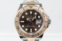 【ギャラ有】ROLEX ロレックス ヨットマスター エバーローズゴールド 116621 ランダム SS ステンレススチール K18 ピンクゴールド チョコレートブラウン メンズ 腕時計【中古】