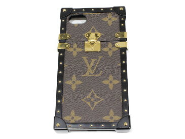 【箱・布袋あり】　LOUIS VUITTON ルイヴィトン　アイ・トランク　アイフォン7ケース　M64479　モノグラム　レディース　オシャレ　プレゼント包装可　【中古】