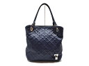 LOUISVUITTON ルイヴィトン リリアGM M94041 ネイビー系 ラムスキン レディース　メンズ　ユニセックス　トートバッグ　プレゼント包装可 【中古】新居浜店