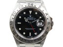 ROLEX　ロレックス　エクスプローラーII　16570　K番　2002年頃　自動巻き　デイト　SS　GMT　ブラック　メンズ　腕時計【中古】