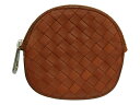 BOTTEGA　VENETA　ボッテガ　ヴェネタ　イントレチャート　コインパース　ウォレット ブラウン　財布　小銭入れ　レディース　メンズ　ユニセックス　【中古】新居浜店