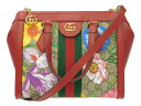GUCCI グッチ GGフローラスモール トートバッグ バッグ ハンドバッグ 花柄 フラワー 赤 レッド ワインレッド ベージュ ロゴ ロゴマーク レディース...